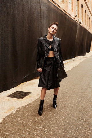 Falda Biker - Pieza Única