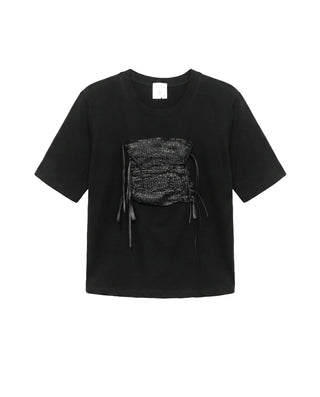 Polera Crop Caucho